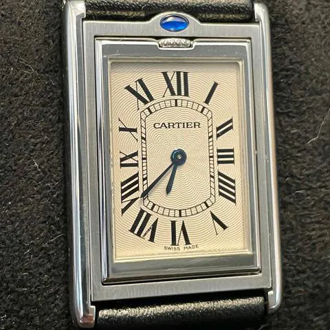 Cartier Tank 2390 25mm Stainless steel Silver 3