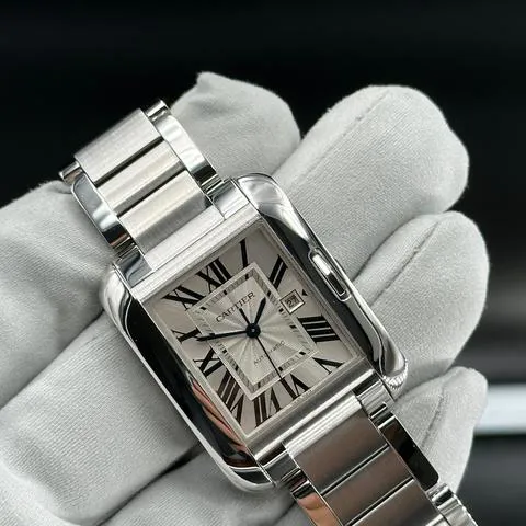 Cartier Tank 3511 30mm Steel White