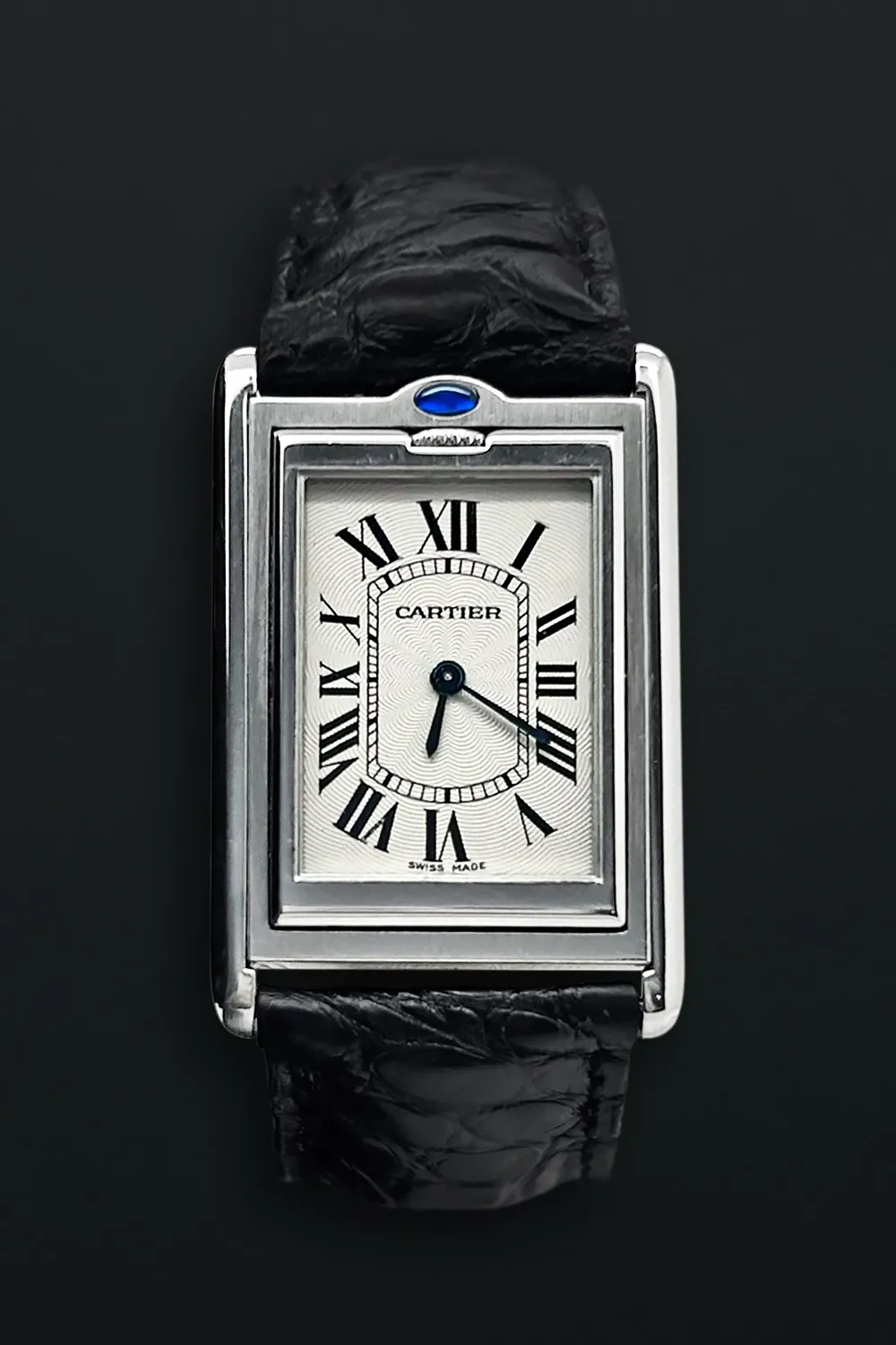 Cartier Tank Basculante 2390 26mm Stainless steel Silver