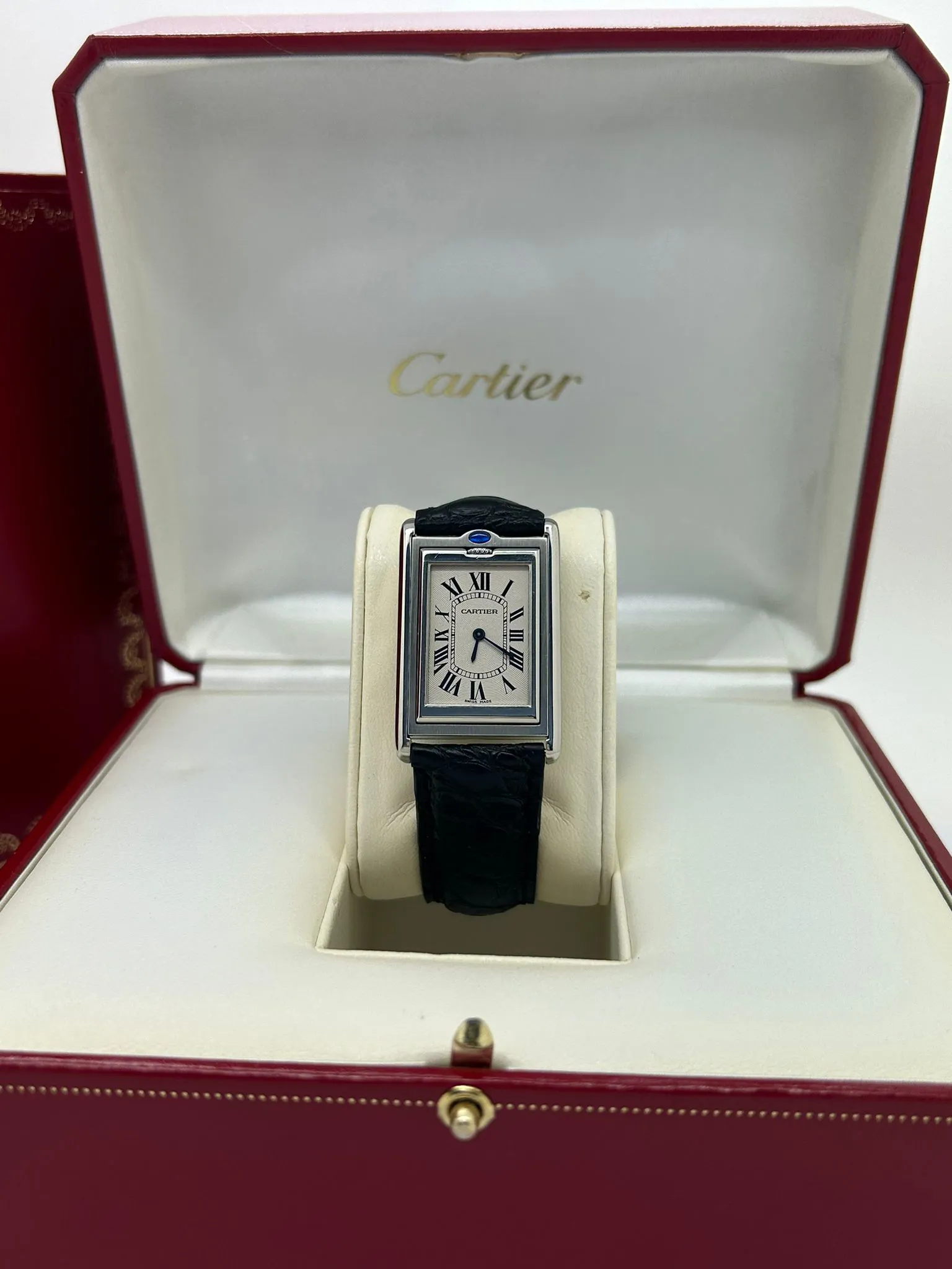 Cartier Tank Basculante 2390 26mm Stainless steel Silver 2