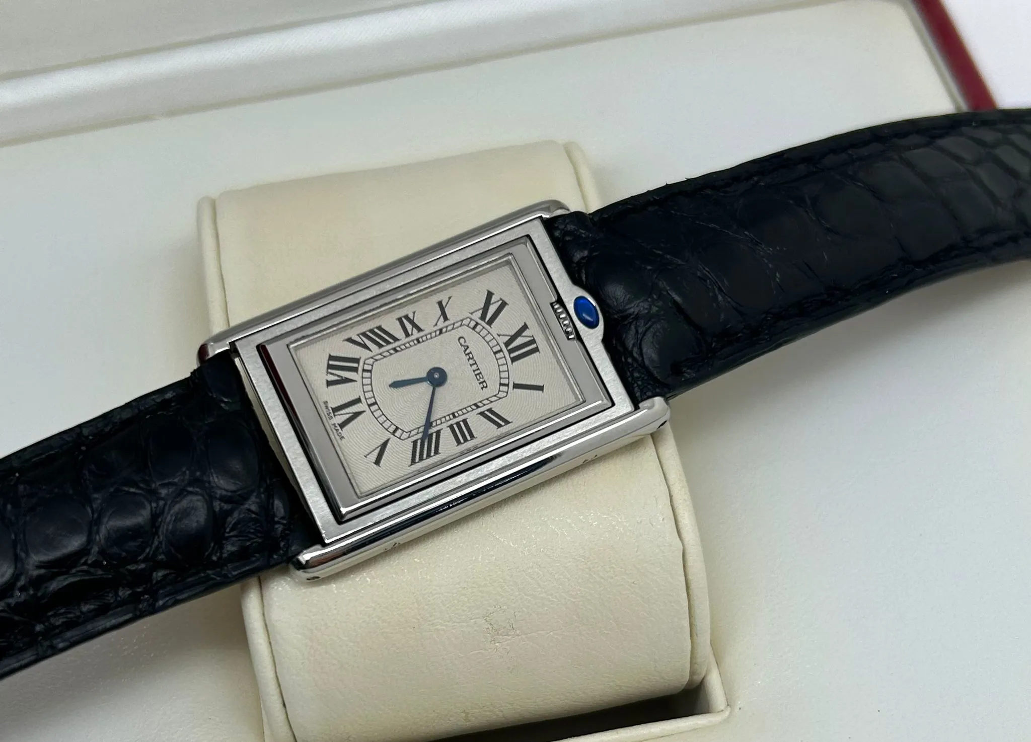 Cartier Tank Basculante 2390 26mm Stainless steel Silver 3