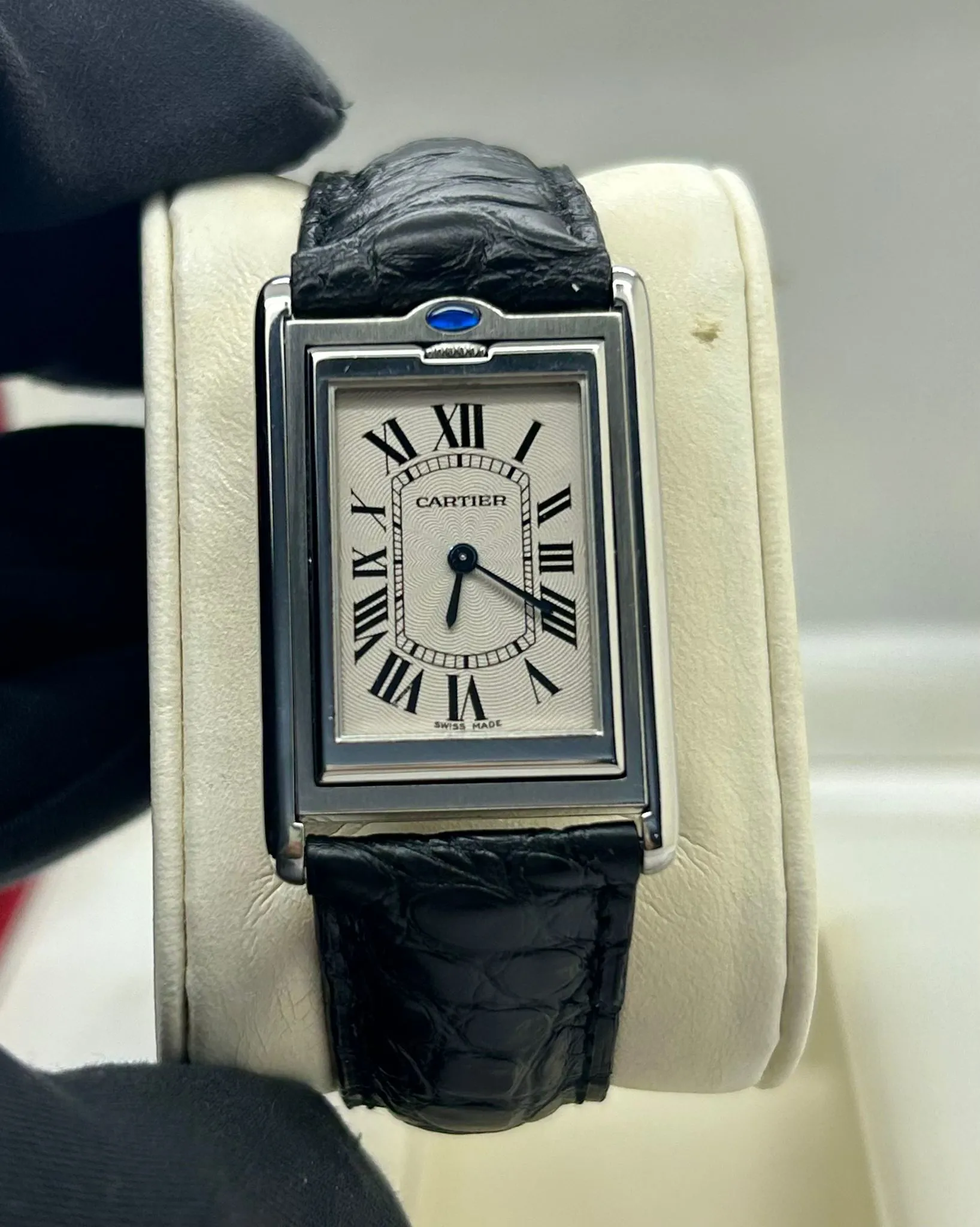 Cartier Tank Basculante 2390 26mm Stainless steel Silver 5