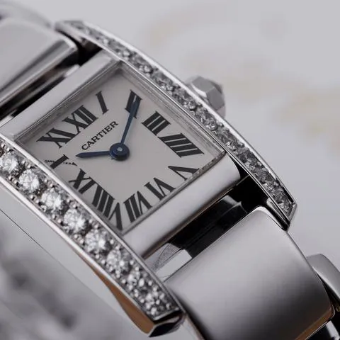 Cartier Tank Louis Cartier 2825 20mm White gold White 5