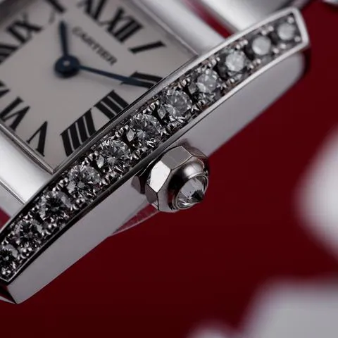 Cartier Tank Louis Cartier 2825 20mm White gold White 3