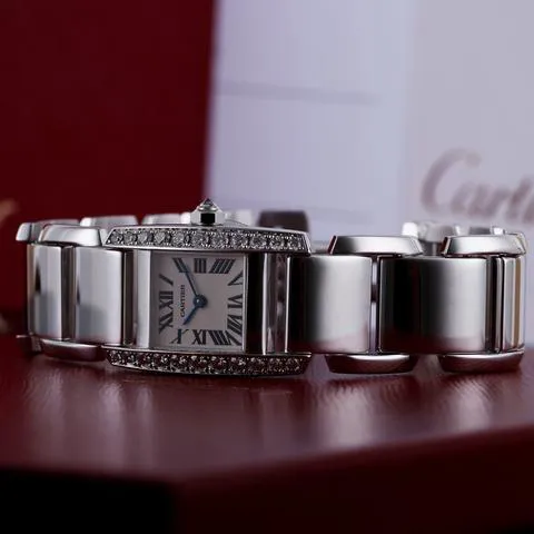 Cartier Tank Louis Cartier 2825 20mm White gold White 4