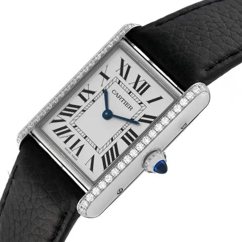 Cartier Tank Must W4TA0017 33.5mm Stainless steel Silver 1