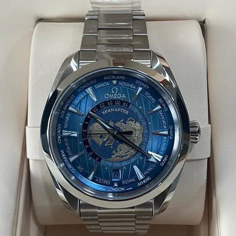 Omega Aqua Terra 150M 220.10.43.22.03.002 43mm Stainless steel Blue