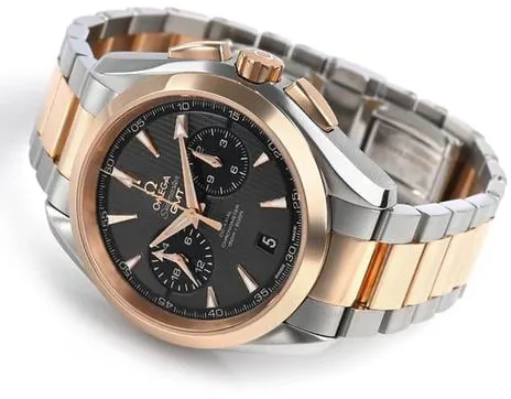 Omega Aqua Terra 231.20.43.52.06.001 43mm Gold/steel Grey