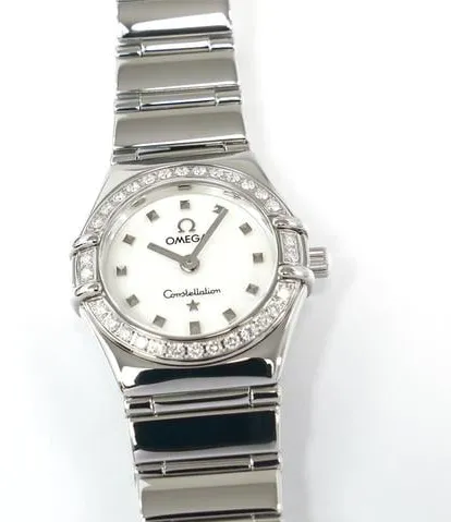 Omega Constellation Quartz 1465.71.00 22mm Steel White