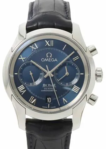 Omega De Ville Co-Axial 431.13.42.51.03.001 42mm Stainless steel Blue