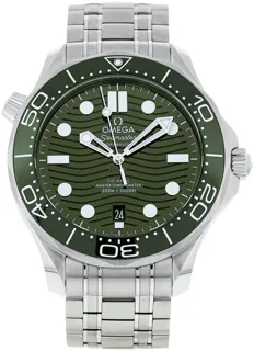 Omega Seamaster Diver 300M 210.30.42.20.10.001 Stainless steel Green