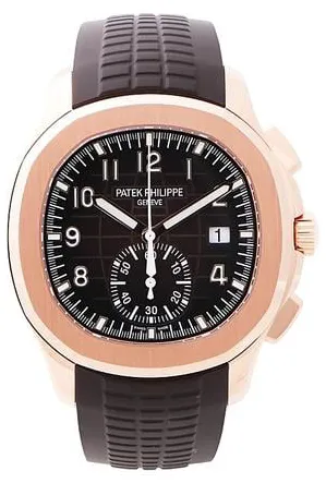 Patek Philippe Aquanaut 5968R-001 42mm Rose gold Brown