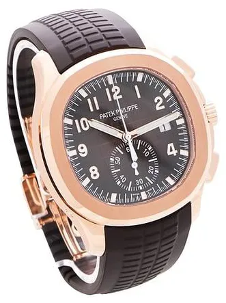 Patek Philippe Aquanaut 5968R-001 42mm Rose gold Brown 1