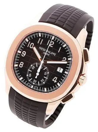 Patek Philippe Aquanaut 5968R-001 42mm Rose gold Brown 2