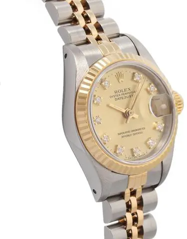 Rolex Datejust 69173G 26mm Yellow gold Champagne 2