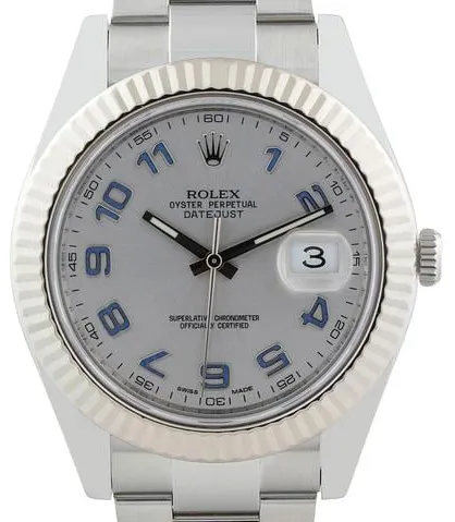 Rolex Datejust II 116334 41mm Stainless steel Silver