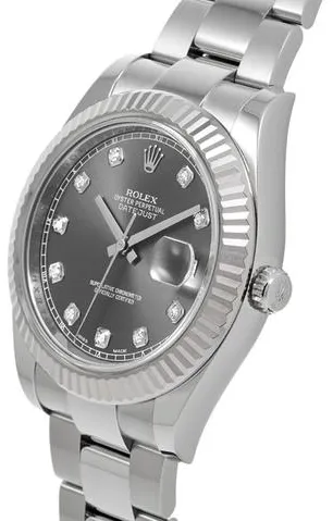 Rolex Datejust II 116334G 41mm Stainless steel Grey 3