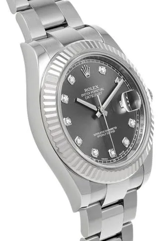 Rolex Datejust II 116334G 41mm Stainless steel Grey 1