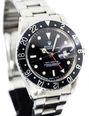 Rolex GMT-Master 16750 40mm Stainless steel Black 2