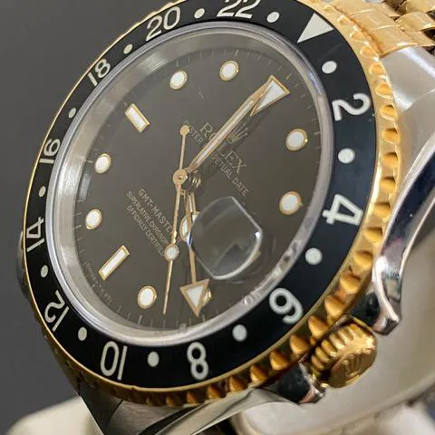 Rolex GMT-Master II 16713 40mm Yellow gold and Stainless steel Black 6