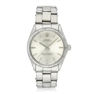 Rolex Oyster Perpetual 34 1003 Stainless steel Blue