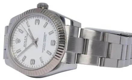 Rolex Oyster Perpetual 31 177234 31mm Steel White