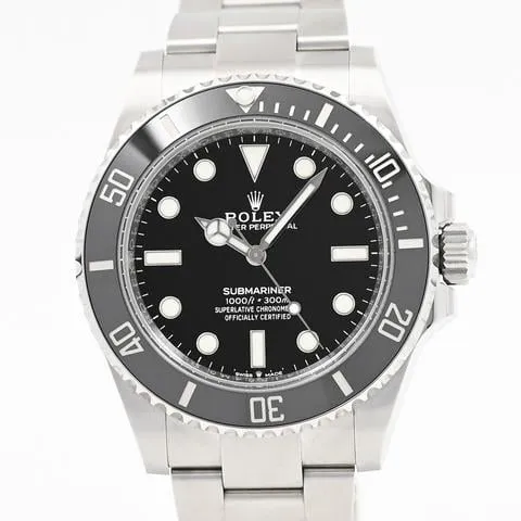 Rolex Submariner 124060 41mm Stainless steel Black