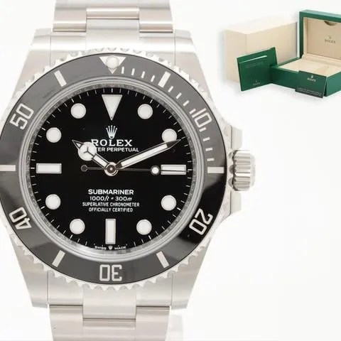 Rolex Submariner 124060 41mm Stainless steel Black