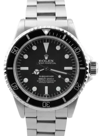 Rolex Submariner 5512 40mm Steel Black