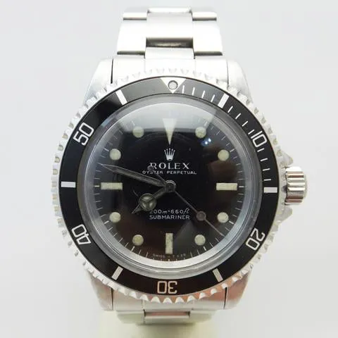 Rolex Submariner 5513 40mm Stainless steel Black