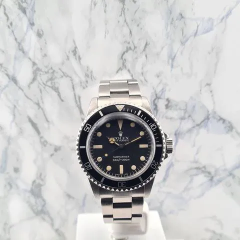 Rolex Submariner 5513 40mm Stainless steel Black