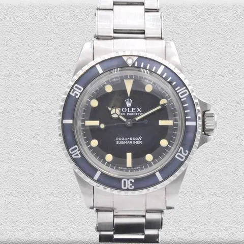 Rolex Submariner 5513 40mm Stainless steel Black