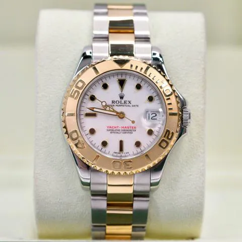 Rolex Yacht-Master 68623 35mm Yellow gold and Stainless steel White