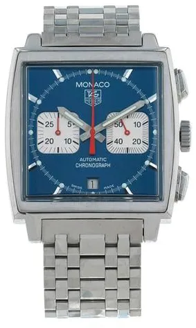 TAG Heuer Monaco CW2113-0 38mm Stainless steel Blue