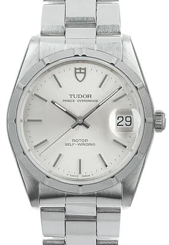 Tudor Prince Date 74010 34mm Stainless steel Silver