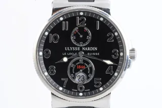 Ulysse Nardin Marine 263-33 Stainless steel Black