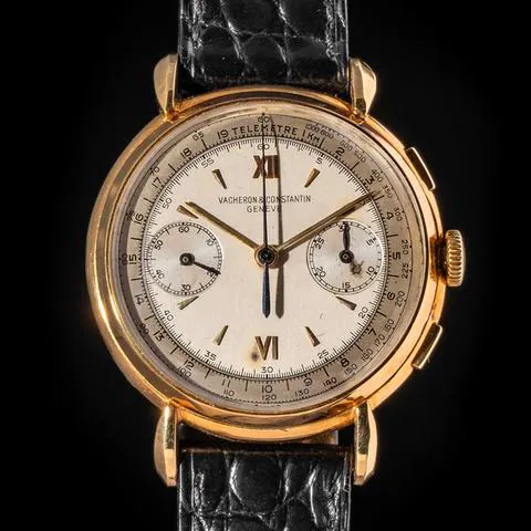 Vacheron Constantin 4178 35mm Yellow gold Silver