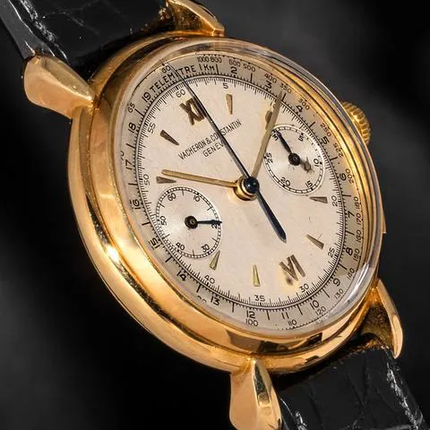 Vacheron Constantin 4178 35mm Yellow gold Silver 2