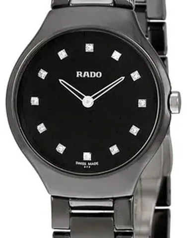 Rado True Thinline R27742732 30mm Ceramic Black