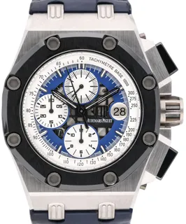 Audemars Piguet Royal Oak Offshore 26078PO.OO.D018CR.01 Carbon fiber and Platinum and Titanium Blue