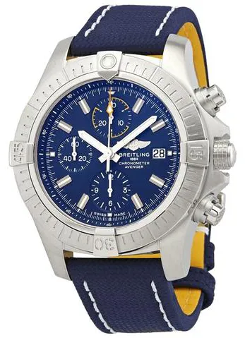 Breitling Avenger A13317101C1X2 45mm Stainless steel Blue 1