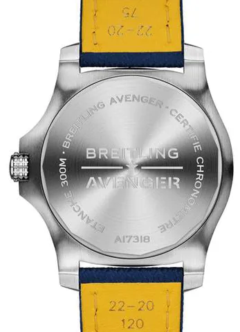 Breitling Avenger A17318101C1X1 43mm Stainless steel Blue 3