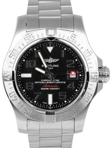 Breitling Avenger A17331 45mm Stainless steel Black