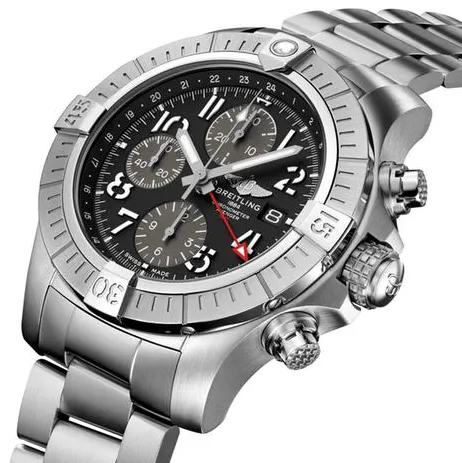 Breitling Avenger A24315101B1A1 45mm Stainless steel Black 1