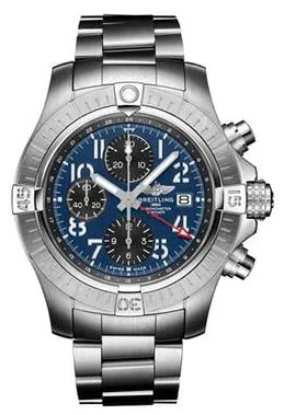 Breitling Avenger A24315101C1A1 45mm Stainless steel Blue