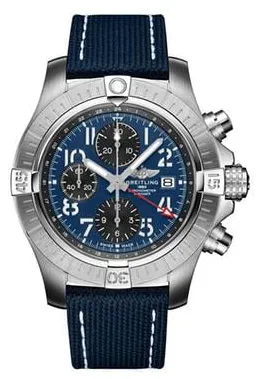 Breitling Avenger A24315101C1X1 45mm Stainless steel Blue