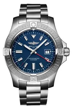 Breitling Avenger A32395101C1A1 45mm Stainless steel Blue