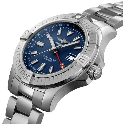 Breitling Avenger A32395101C1A1 45mm Stainless steel Blue 1