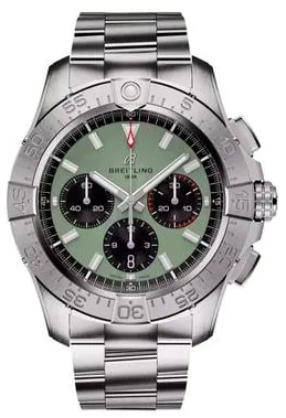 Breitling Avenger AB0147101L1A1 44mm Stainless steel Green