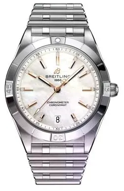 Breitling Chronomat A10380101A4A1 36mm Stainless steel Mother-of-pearl